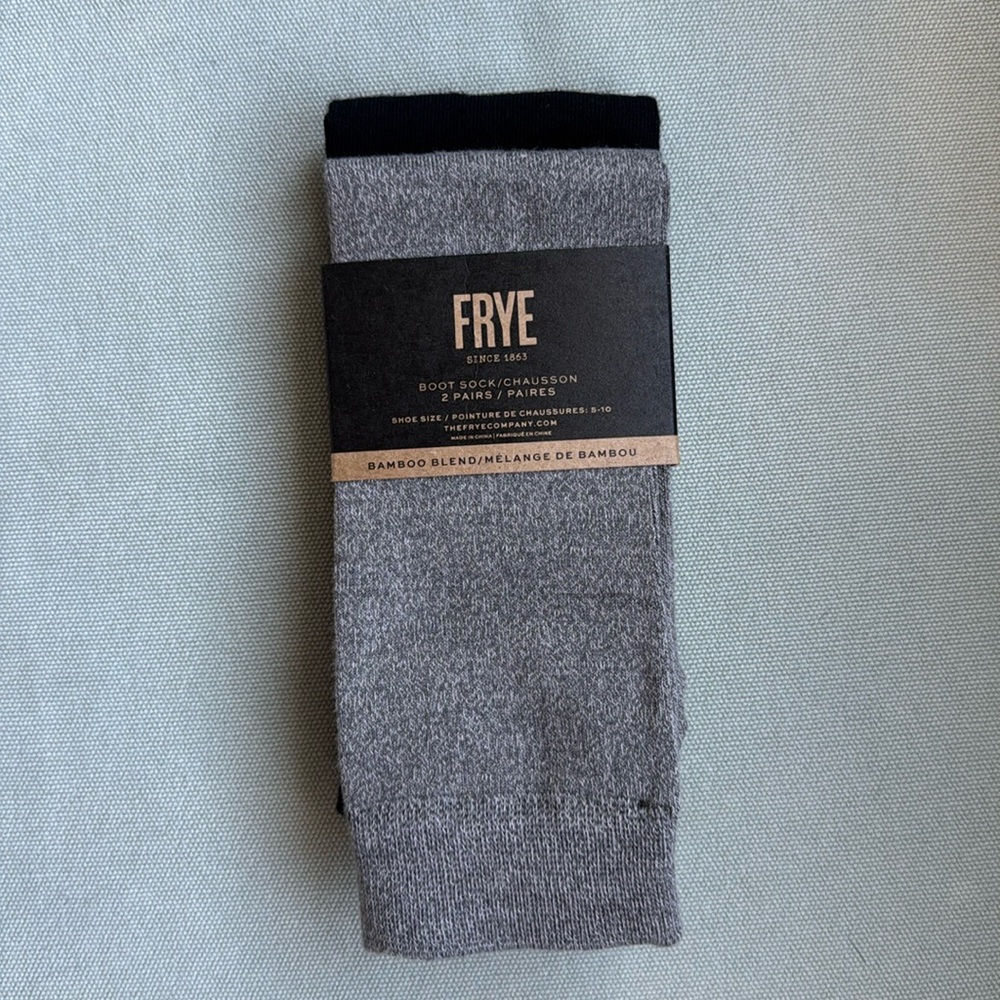 FRYE Bamboo Luxury Socks 2 pack